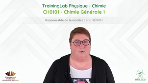 CH0101 - Chimie Générale 1