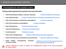 DFGSM3 - MEDLIB0503 - Bilans biologiques d'exploration des maladies héréditaires du métabolisme (Partie 1)