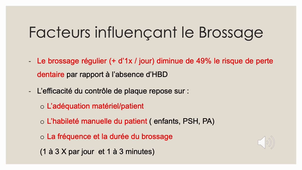 L.AS 3ème année - Semestre 2 - UE 64 - Hygiène Bucco-dentaire-4