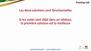 Facilité vs efficacité