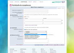 compétences dans orientest