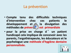 L'accès aux soins dentaires des personnes en situation de handicap