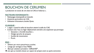 DE IPA URGENCES - Pathologies ORL : otologies - UE13_C_34_3