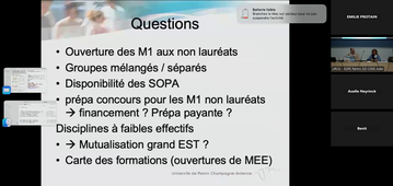 Réunion d'information et de cadrage