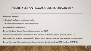 2.11 S3 Les anticoagulants