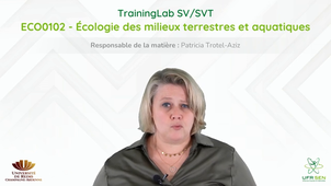 ECO0102 - Ecologie des milieux terrestres et aquatiques