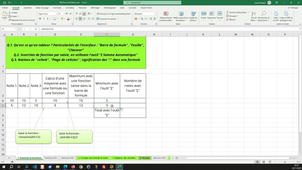 EXCEL - Formules et fonctions