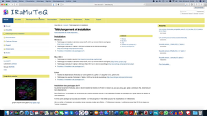 Installer Iramuteq - les téléchargements