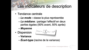 Analyse de données - moyenne ecartype