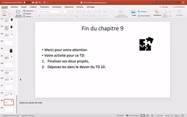 EC 543 Conduite de Projet TD9