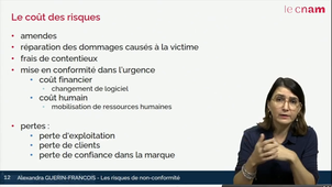 Les risques de non conformité
