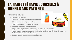 La radiothérapie - partie 1