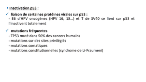 DFGSM2 - MED0302 - Carcinogenèse - Carcinogènes intrinsèques