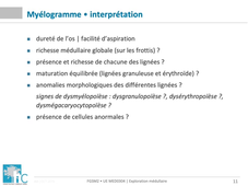 MED0304 explorations médullaires partie 1