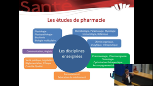 Introduction aux études et métiers de la pharmacie