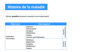 DFGSM2 - MED0308 - Sémiologie neurologique - Mener l'interrogatoire du patient neurologique