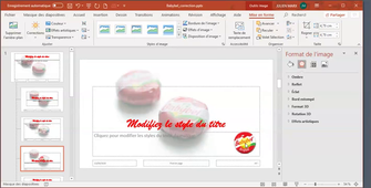 Babybel étape 3 Masque des diapositives