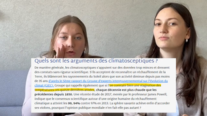 Le réchauffement climatique