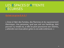 Chargés évacuation général
