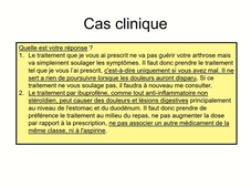 L.AS 3ème année - UE 64 - Pharmacologie - Les anti-inflammatoires non stéroïdiens (AINS)