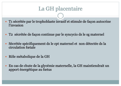 PASS / L.AS - UE 21 - EC 4 : Unité foeto-placentaire - La fonction endocrine du placenta