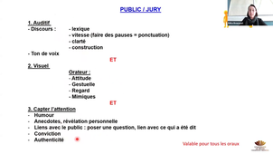 Présentation Oraux