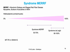 DFGSM3 - Semestre 2 - MED0601 - Génétique médicale - Séquence 8 - Cytopathies mitochondriales - 2