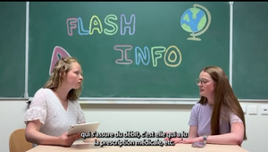Qui prépare pose vidéo journal