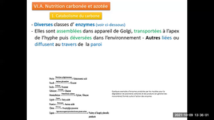 Généralités sur la Reproduction et la Physiologie des mycètes