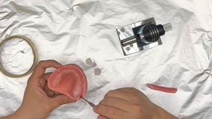 1. Base en cire - Technique du cigare