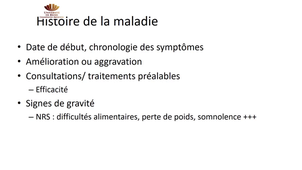 DFGSM2 - MED0308 - Sémiologie pédiatrique - Généralités