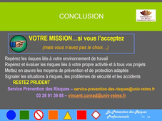 sensibilisation sécurité conclusion