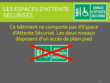 Chargés d'évacuation MDH bâtiment 04