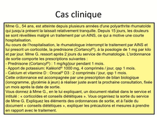 L.AS 3ème année - UE 64 - Pharmacologie - Les glucocorticoïdes (AIS)