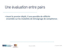 Témoigner d'une compétence