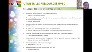 webinaire DDRS UVED