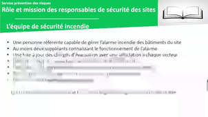 Formation responsables sécurité sites - chap 06