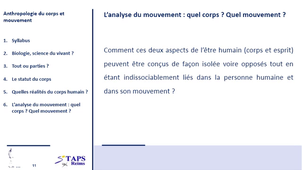 Dedieu_Anthropologie du corps et mouvement-CM du 22 novembre 2024