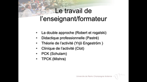 Cadres théoriques pour un mémoire
