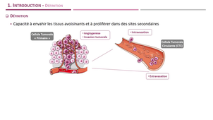 DFGSM2 - MED0302 - Progression métastatique - Introduction