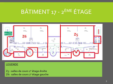 Chargés d'évacuation MDH bâtiment 17
