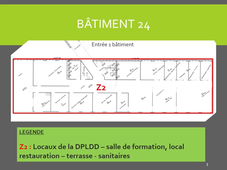 Chargés d'évacuation MDH bâtiment 24