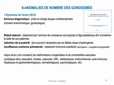 DFGSM3 - Semestre 2 - MED0601 - Génétique médicale - Séquence 11.2 - Anomalies nombre