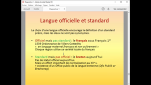 Linguistique Appliquée 6e séance