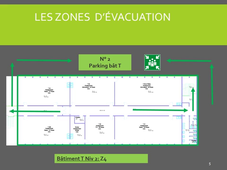 IUT RCC complément évacuation bât T
