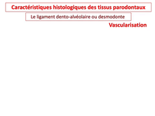 PASS / L.AS - UE 21 - EC 5 - Le parodonte : le ligament dento-alvéolaire