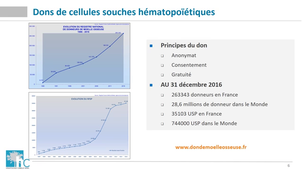 DFGSM2 - MEDLIB0403 - Transplantation de Cellules souches en Hématologie - Les sources de cellules souches hématopoïétiques