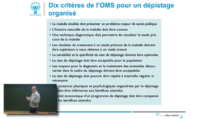 Prévention, vaccination, dépistage et traitement