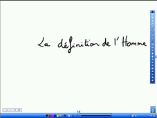 La définition de l'Homme