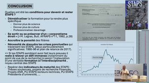 Congrès des 50 ans de la filière STAPS 8
